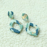 Smyl XL ~ mint petrol terrazzo