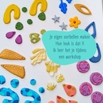 PRIKKELARME workshop oorbellen maken met polymeerklei - Mol